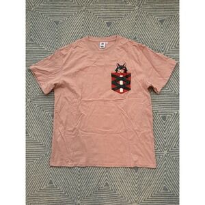 OMO x Hololive Gamers Short Sleeve Pocket T-Shirt - Pink - XL